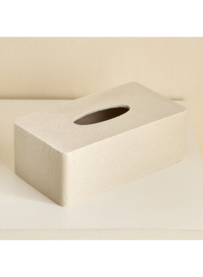 Home Box Avant Resin Tissue Box - Beige - Image 5